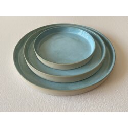 Stoneware Mavi Tabaklar