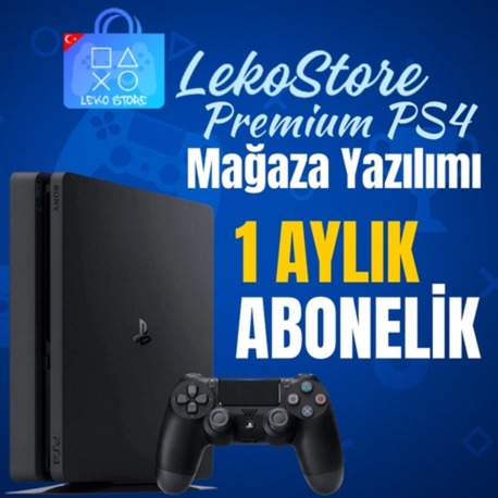 1 AYLIK PS4 PREMİUM LEKO STORE ABONELİĞİ