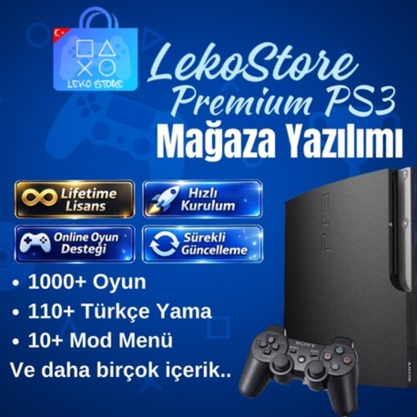 Leko Store Premium PS3 MAĞAZA YAZILIMI