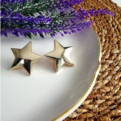Lente Aksesuar Yıldız Küpe