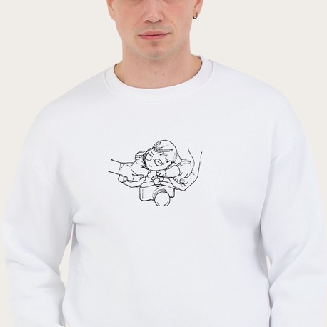 Kişiye Özel Fotoğraf Nakış SWEATSHIRT