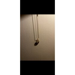 gold heart necklace