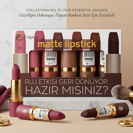 Frapan Matte Lıpstıck 6 lı