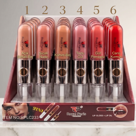 Royal Paris LIP GLOSS + LIP OIL