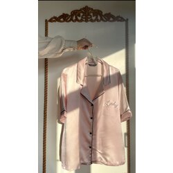 Büyük Beden Saten Pijama Takım • 