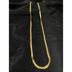 Çelik gold italyan kolye (45cm)