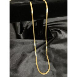 Çelik gold italyan kolye (60cm)