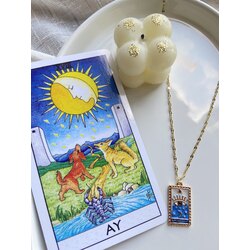 Çelik Tarot kolye 