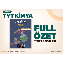 TYT KİMYA FULL TEKRAR NOTLARI | ÖZET