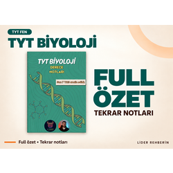 TYT BİYOLOJİ FULL TEKRAR NOTLARI | ÖZET