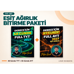 BİLGİN GÜREK TYT - AYT KAMPLARI EŞİT AĞIRLIK (DİJİTAL KİTAP)