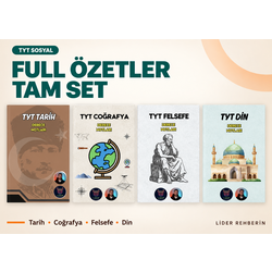 TYT SOSYAL FULL PAKET | TÜM SOSYAL DERSLERİ ÖZET