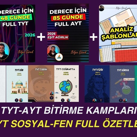 TYT-AYT Tam Set Eşit Ağırlık