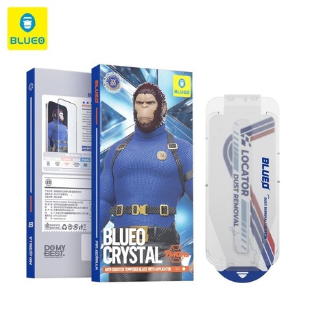 Blueo Crystal Anti-Stratch iPhone 17 / 17 Pro / 16 Pro Uyumlu 7 MOhs Sertlik CAM