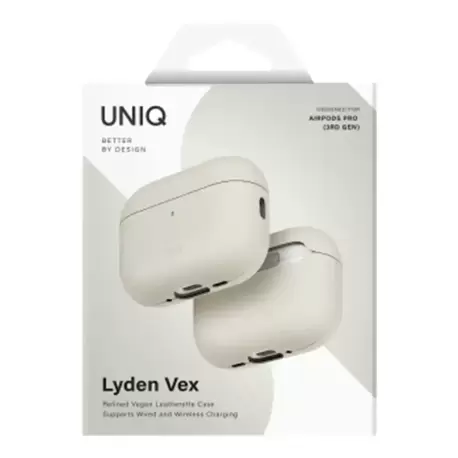 UNIQ Airpods Pro 3 (3.nesil) Lyden Vex Deri Kılıf