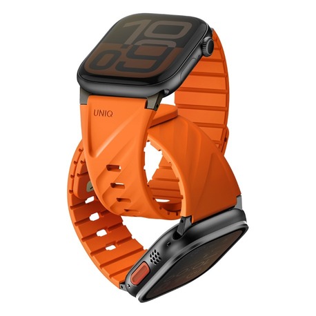 Uniq Watch Ultra 49mm Fluo Manyetik Kordon - Turuncu