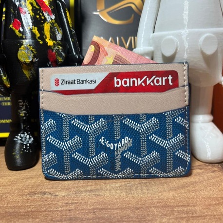 GOYARDINE CANVAS Premium Deri Kartlık