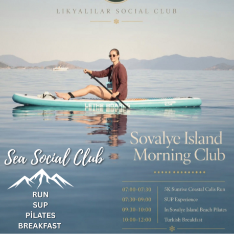 Sovalye Island Morning Club | SUP • Pilates • Breakfast