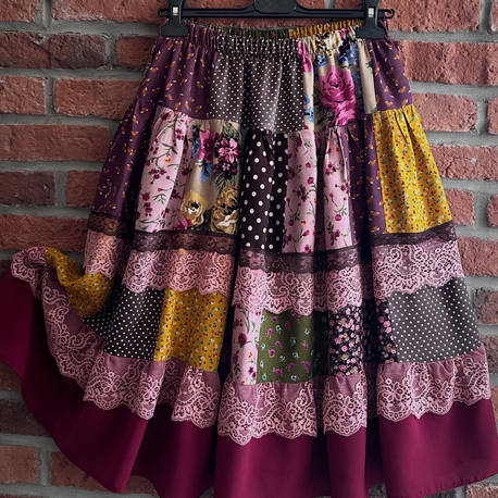 Patchwork etek