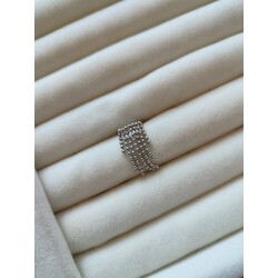 Sallantılı Silver Earcuff