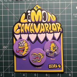 Limonlu Canavarlar Rozet Paketi - Seri 4