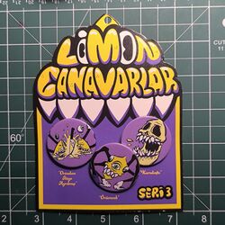 Limonlu Canavarlar Rozet Paketi - Seri 3