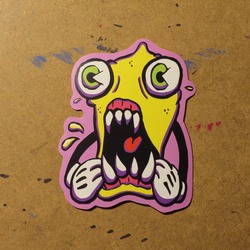 Şaşırmış Limon - Sticker