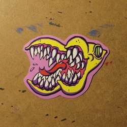 Predatör Limon - Sticker