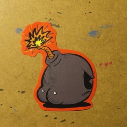  Bomba Göt - Sticker 