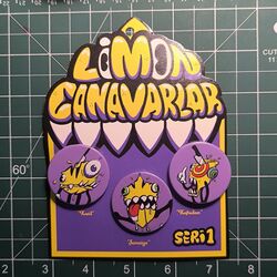 Limonlu Canavarlar Rozet Paketi - Seri 1