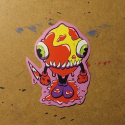 Kanlı Limon - Sticker