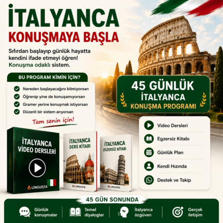  İtalyanca Video Paket 