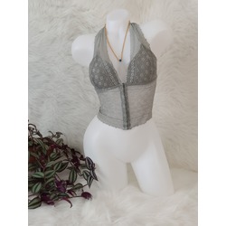 Kadın Önden Kopçeli Sırt Detaylı Bralet Sütyen 