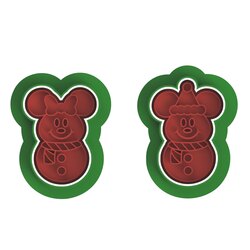 Mickey & mini kalıpları #noel
