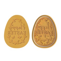 Paskalya Yumurtası Yazılı Kalıp
