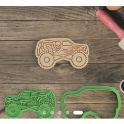 monster truck kalıp