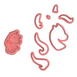 Çok Parçalı Pony set kalıpları