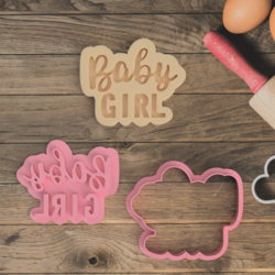 Baby Girl Baby Shower Kurabiyeleri (KIZ BEBEK SET)