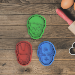 3 Farklı Süper Kahraman Seti #Hulk #CaptainAmerica #IronMan