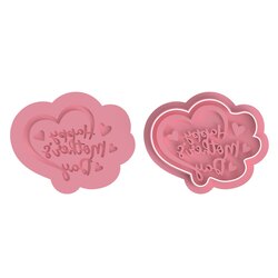 happy mother day yazılı kalıp
