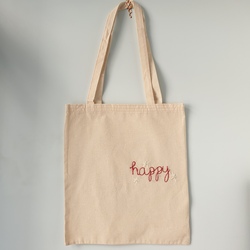 Happy |  Tasarım Bez Çanta