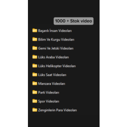 1000'li Stok Video