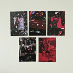 Grunge Temalı 5'li  Poster Seti