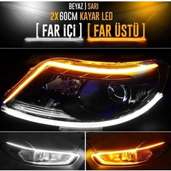 SELAMLAMALI FAR ÜSTÜ LED