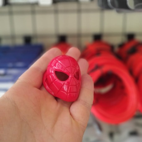 SPIDERMAN KIRMIZI RENKLİ START STOP ÇERÇEVESİ