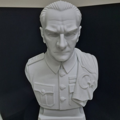 ATATÜRK Büstü | 3D Baskı Dekoratif Heykel |