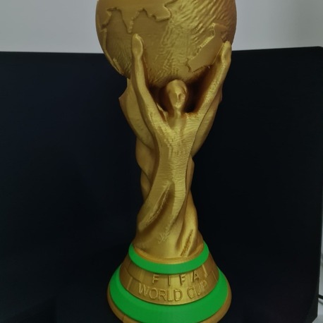 FIFA Dünya Kupası Dekoratif Obje | 3D Baskı Kupa Modeli | 25 cm