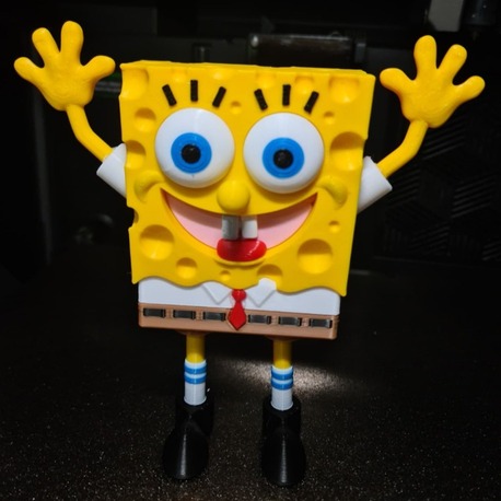 SpongeBob SquarePants 3D Baskı Figür – Dekoratif Koleksiyon Objesi