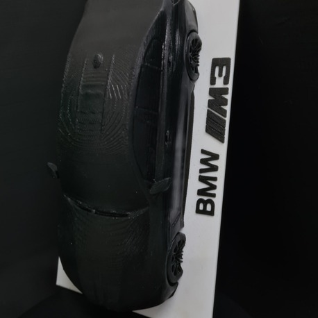 BMW M3 G80 3D Tasarım Dekoratif Duvar Plakası / Otomobil Severlere Özel Tablo