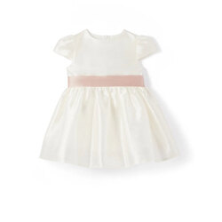 Petit Coral Ivory Blossom Party elbise 